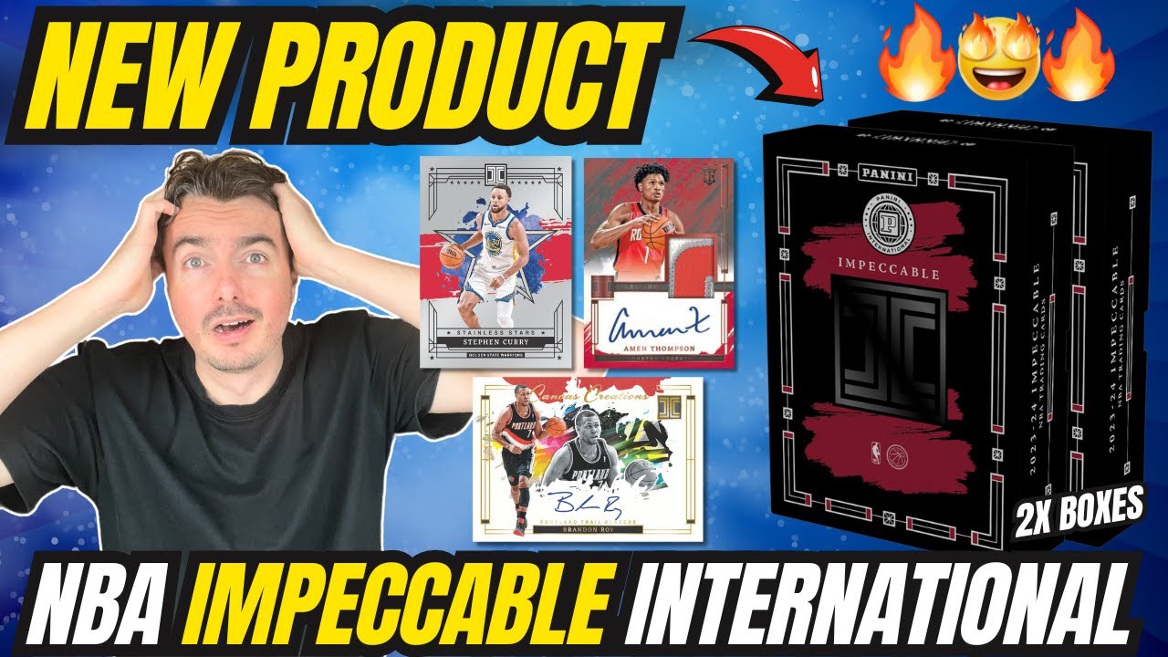 HOT NEW PRODUCT!🔥🥵 2023-24 NBA IMPECCABLE INTERNATIONAL - ONLY $400!?!?