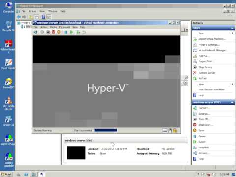 Hyper V ( How to Increase the RAM size in Created VM'S) part 06