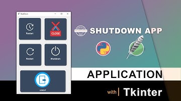 How to Create Shutdown App Using Python | GUI Tkinter Project
