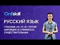 Русский язык 6 класс: Гласные о и е после шипящих в суффиксах существительных