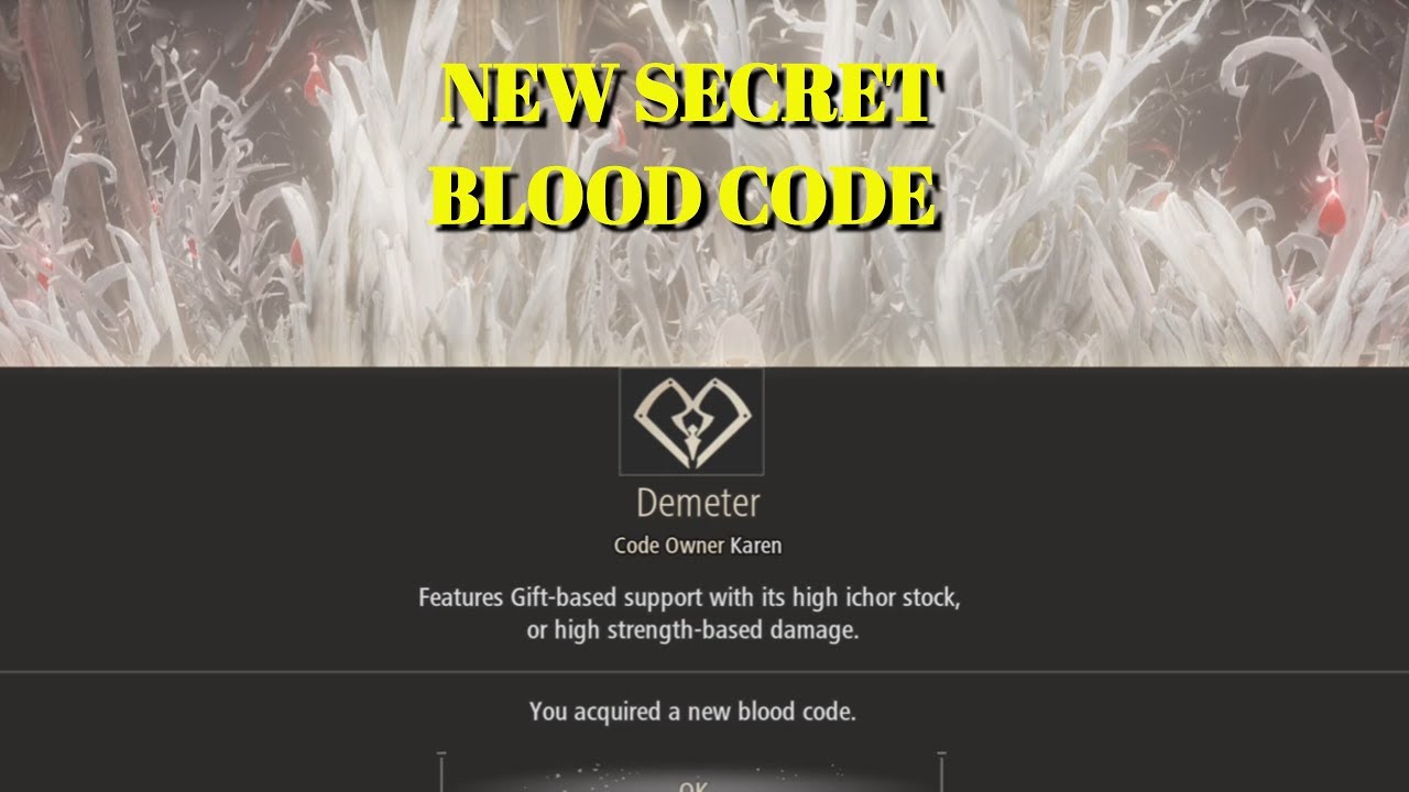 Blood Codes - Code Vein Walkthrough - Neoseeker