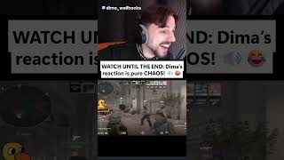 WATCH TILL THE END 😂 Dima Loses It Completely! #dimawallhack #csgo