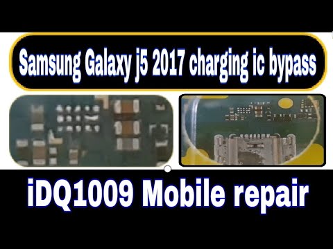 Samsung Galaxy j5 2017 charging ic bypass 100%working idq1009.official #Samsunggalaxyj5chagingbypass