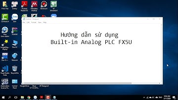 Mitsubishi - Built in Analog FX5U - Sử dụng Analog tích hợp trên PLC FX5U