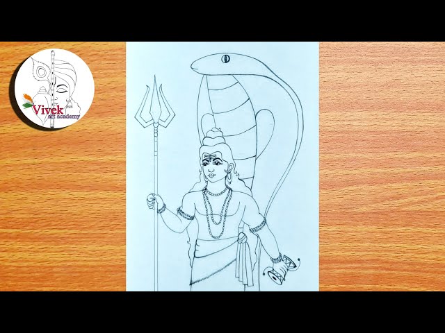 ArtStation - Pencil Shiva Sketch