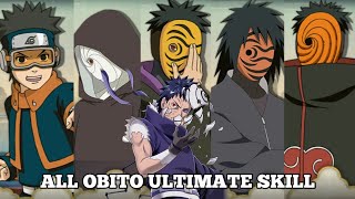 All Obito Ultimate Skill In Naruto Mobile Game