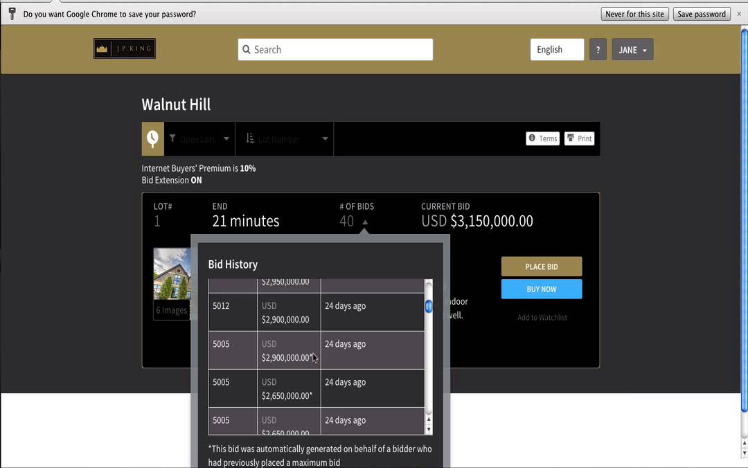 Online Bidding Tutorial YouTube