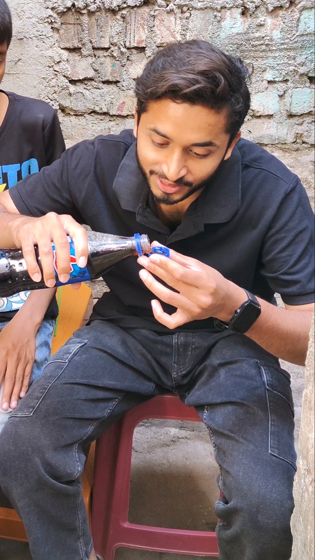 Nitin Ne Sikhaya Bahiya Kon Coca-Cola Pina ??#shorts