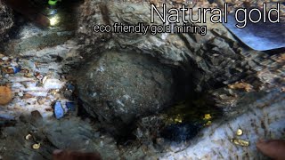 powerful way, !! looking for gold, only with manual mining, without machines