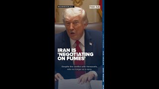 Iran negotiating on fumes, wants a deal badly, Trump tells Cabinet