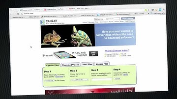 ZamZar.com - A how-to