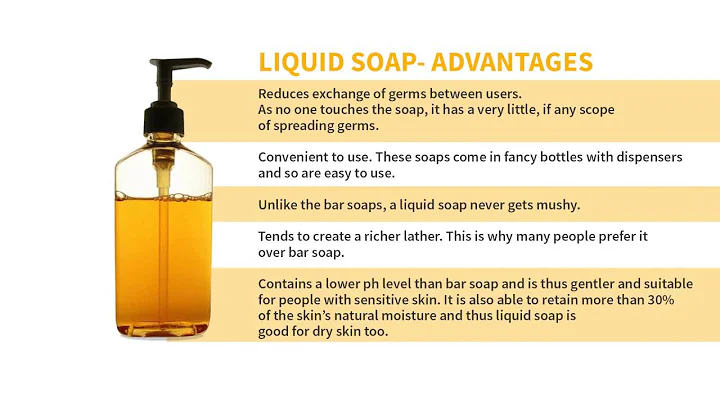 Liquid Soap vs Bar Soap- Advantages