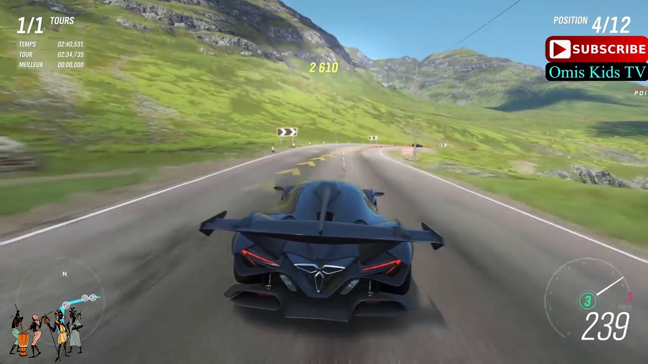 Forza Horizon Car Race for Preschool