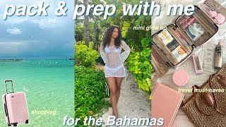 PACK \& PREP FOR A BAHAMAS VACATION🌴 beauty errands, shopping, \& Amazon travel essentials