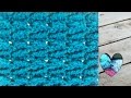 Mravilloso Punto flecha tejido a crochet facil de tejer !