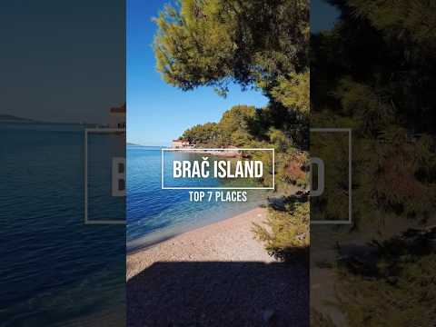 BRAČ ISLAND 🇭🇷 TOP 7 PLACES