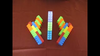 بناء مسدس بالمكعبات-تشكيل مكعبات ملونه-العاب play with blocks-اطفال-اصنع لعبتك