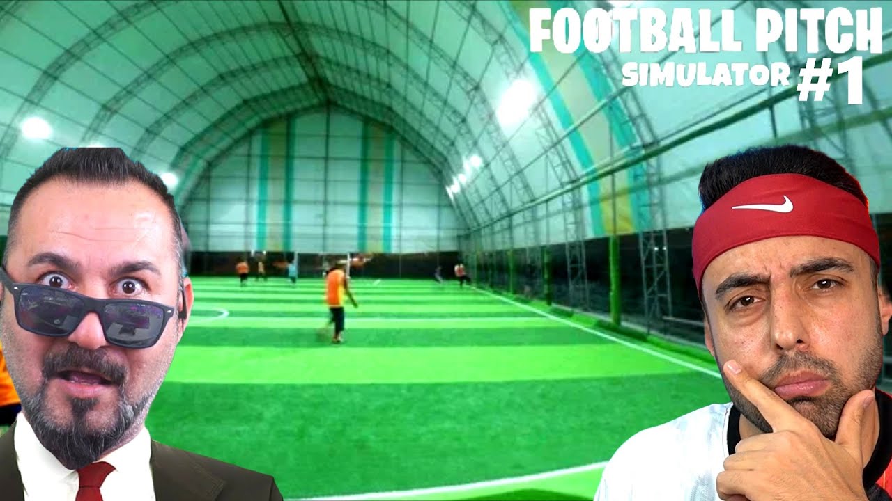 KENDİ HALI SAHAMIZI AÇTIK 😱 İLK GÜNDEN BATIYORUZ ! SESEGEL VE ÜMİDİ FOOTBALL PİTCH SİMULATOR #1