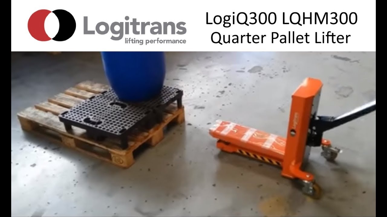 LogiQ quarter pallet lifters – handling and lifting of quarter pallets