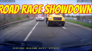 18-Wheeler and Truck Near-Miss Caught on Camera! #dashcams