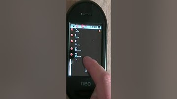 Stroke-recognition demo on a Freerunner running Debian