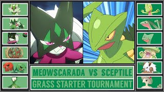 SCEPTILE vs MEOWSCARADA | Grass Starter Pokémon Tournament [Battle #5]