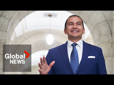 Wab kinew sworn-in: 1st provincial premier of first nations descent takes office in manitoba | live
