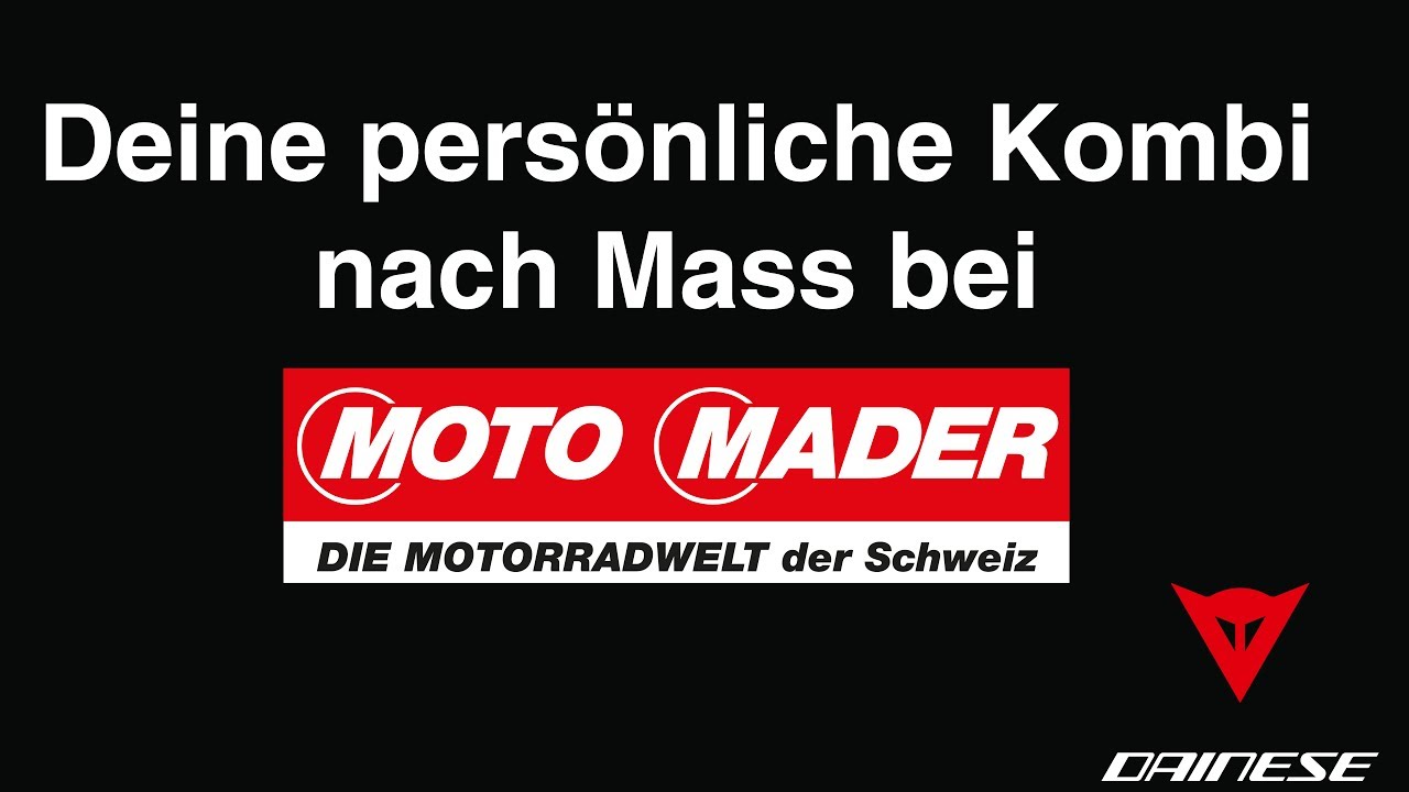 Deine persönliche Masskombi bei Moto Mader