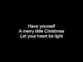 HAVE YOURSELF A MERRY LITTLE CHRISTMAS | HD With Lyrics | By Chris Landmark