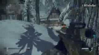Call of Duty Ghost - Sniper in Whiteout
