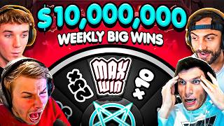 WEEKLY BIGGEST SLOTS STREAMER WINS! #9