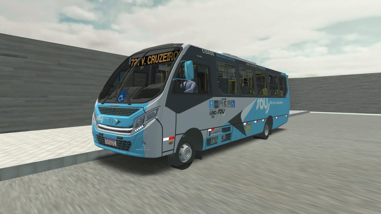 🔵[PROTON BUS] SAIU‼️ NOVO MOD DE ÔNIBUS MICRO DA SANCETUR/RJ SUPER DETALHADO❗