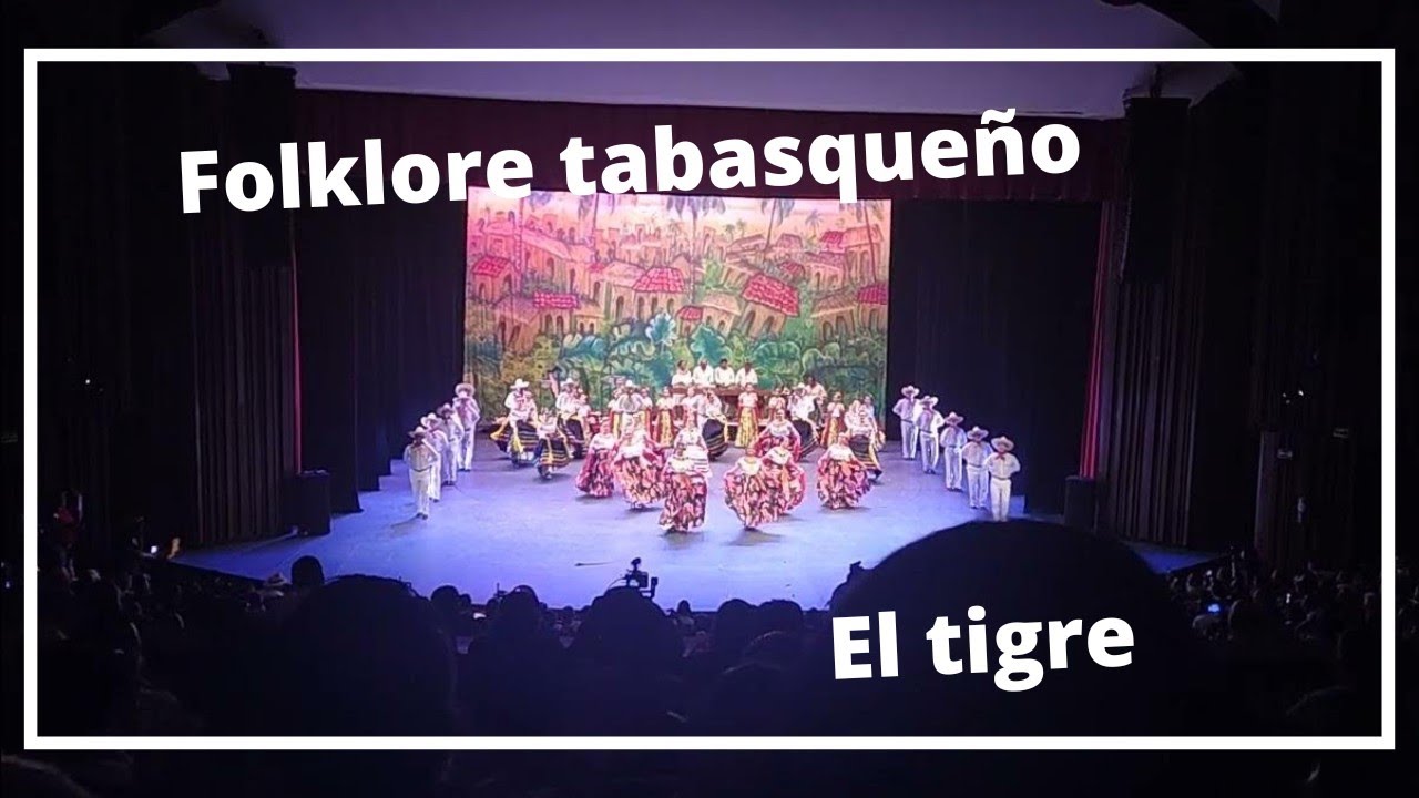 Folklor Tabasqueño | El tigre, zapateo Tabasqueño, espectaculo - YouTube