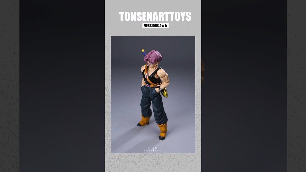 Tonsen Art Toys Future Trunks HD Promo Images! 