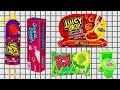 Unboxing Satisfying ASMR Sweet Teeth Candy Jelly Gummy Food Mukbang