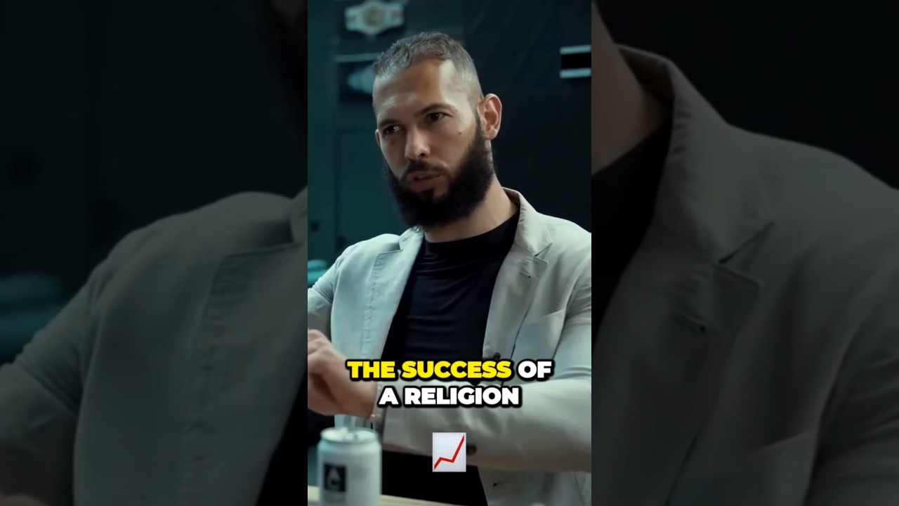 Success of a religion by Andrew Tate. 
