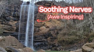 Stunning Water fall: A Nature-Crafted Soundscape for Relaxation and calming the nerves.  ASMR screenshot 1