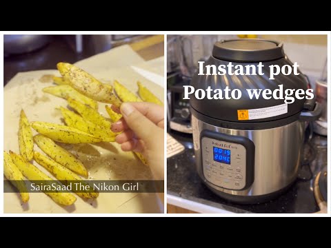 Instant Pot Duo Crisp Potato Wedges