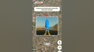 Scary Sahin Sonic In Real On Google Maps #earth #maps