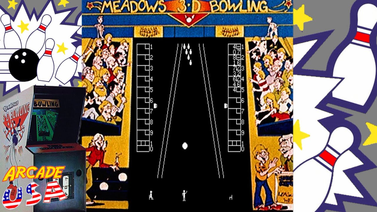 3D Bowling! (Meadows Arcade) YouTube
