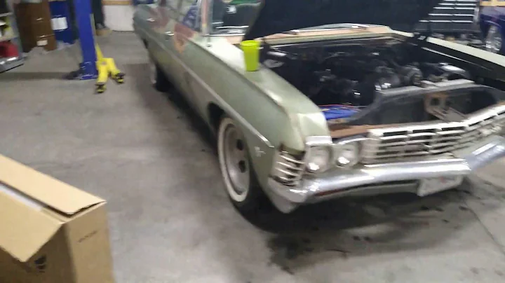 1967 Bel-Air Radiator Install