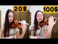 20$ vs 100$ Violin Strings