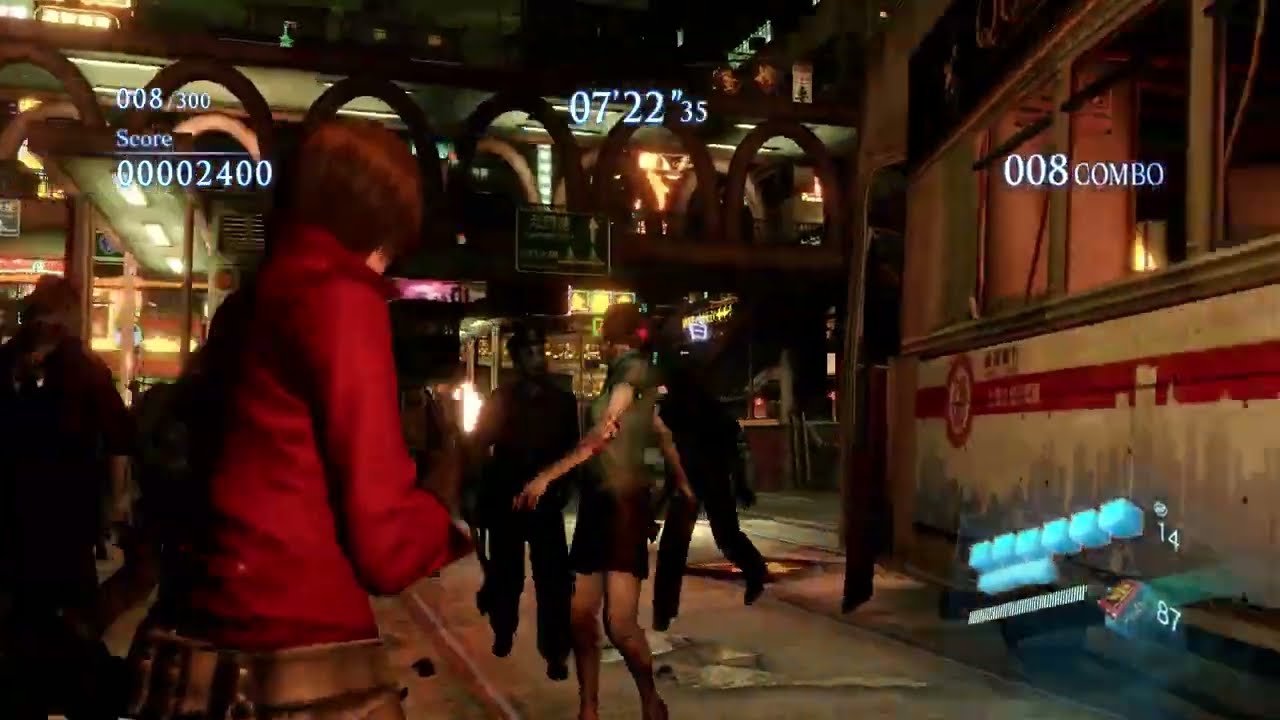 Resident Evil 6 Mercenaries - Ada Urban Chaos No Mercy World Record 