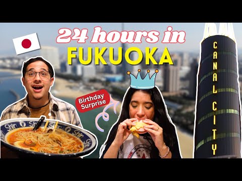 Visiting Fukuoka for the First time 🎂 Travel Vlog