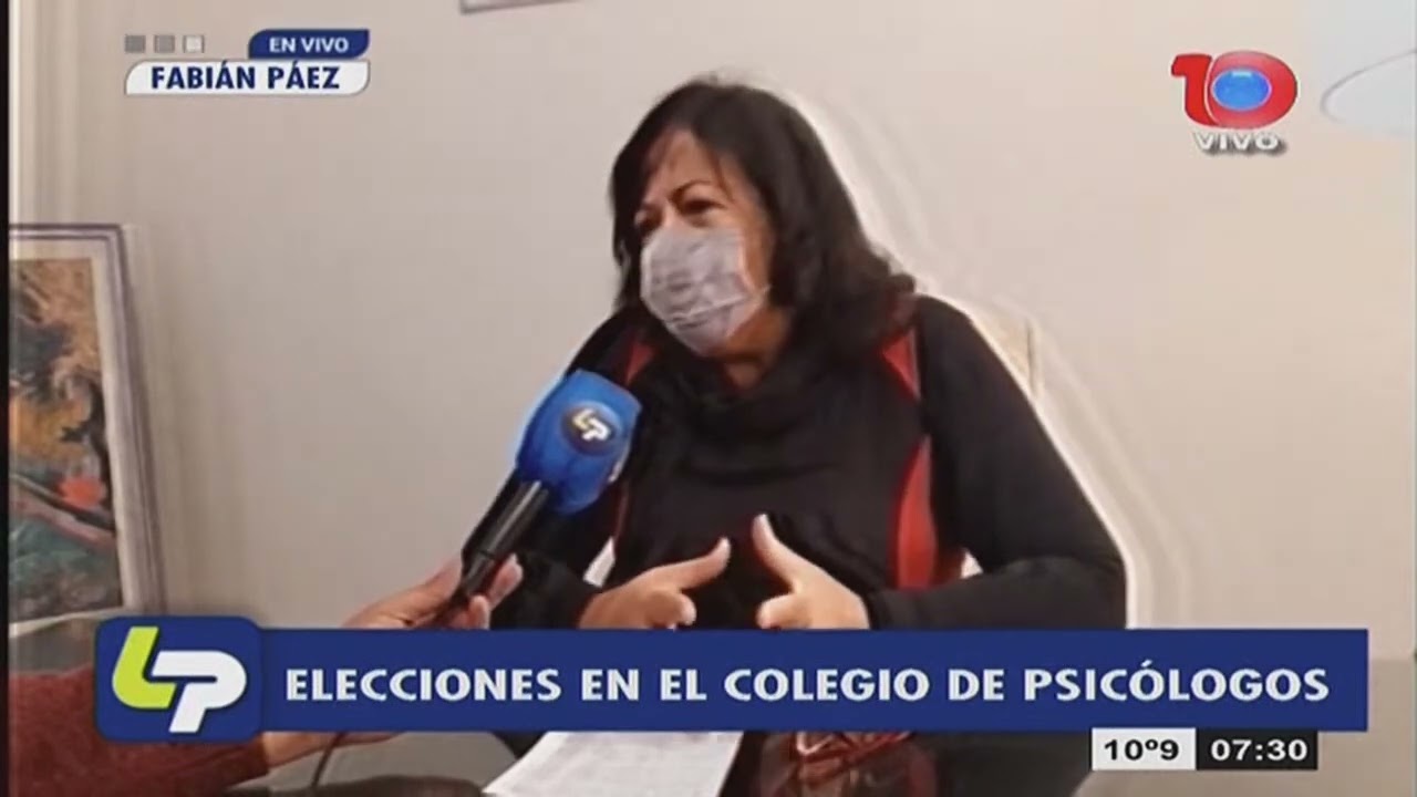 Elecciones en el Colegio de Psicólogos. Habla una de las candidatas