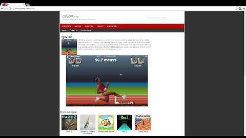 51.4m-The cheat to QWOP is to QWOP (QWOP)