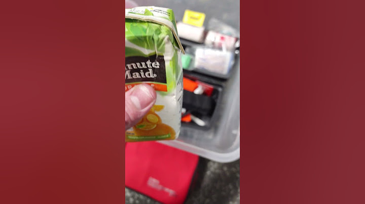 6 year old expired Orange Juice