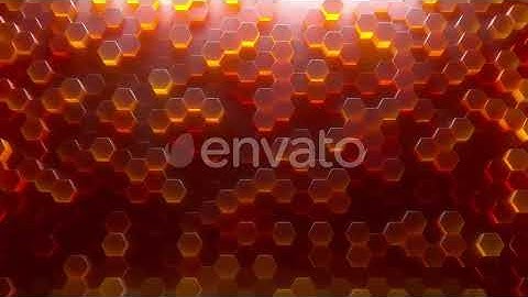 Hexagon Wall | Motion Graphics - Envato elements
