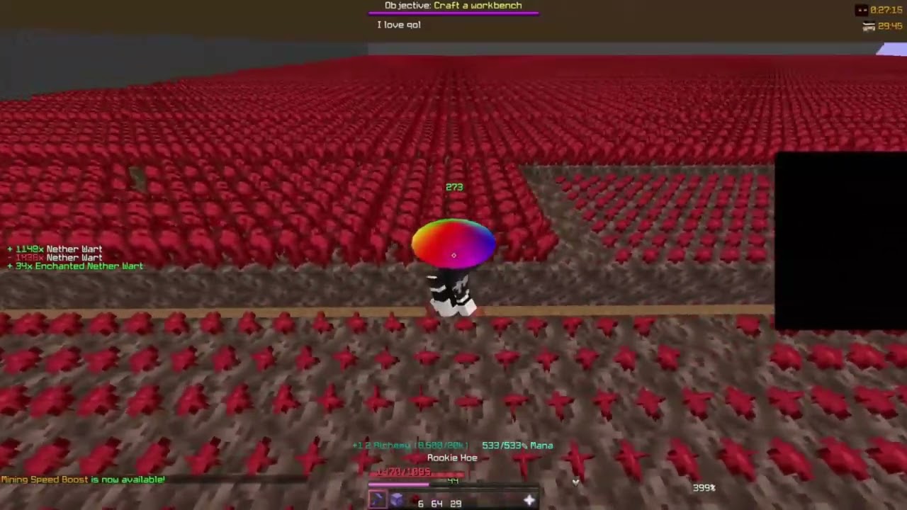 New best netherwart macro! | Hypixel Skyblock 2022