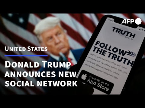 Trump announces plans for new social network 'TRUTH Social' | AFP